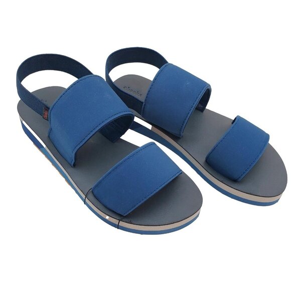 Chooka Flatform Strappy Low Wedge Heal Womens Sandals - Picture 4 of 6